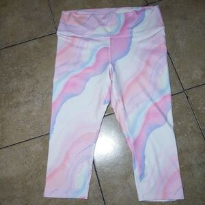 Fabletics Power Hold Pastel Capri Leggings Size XL/XXL